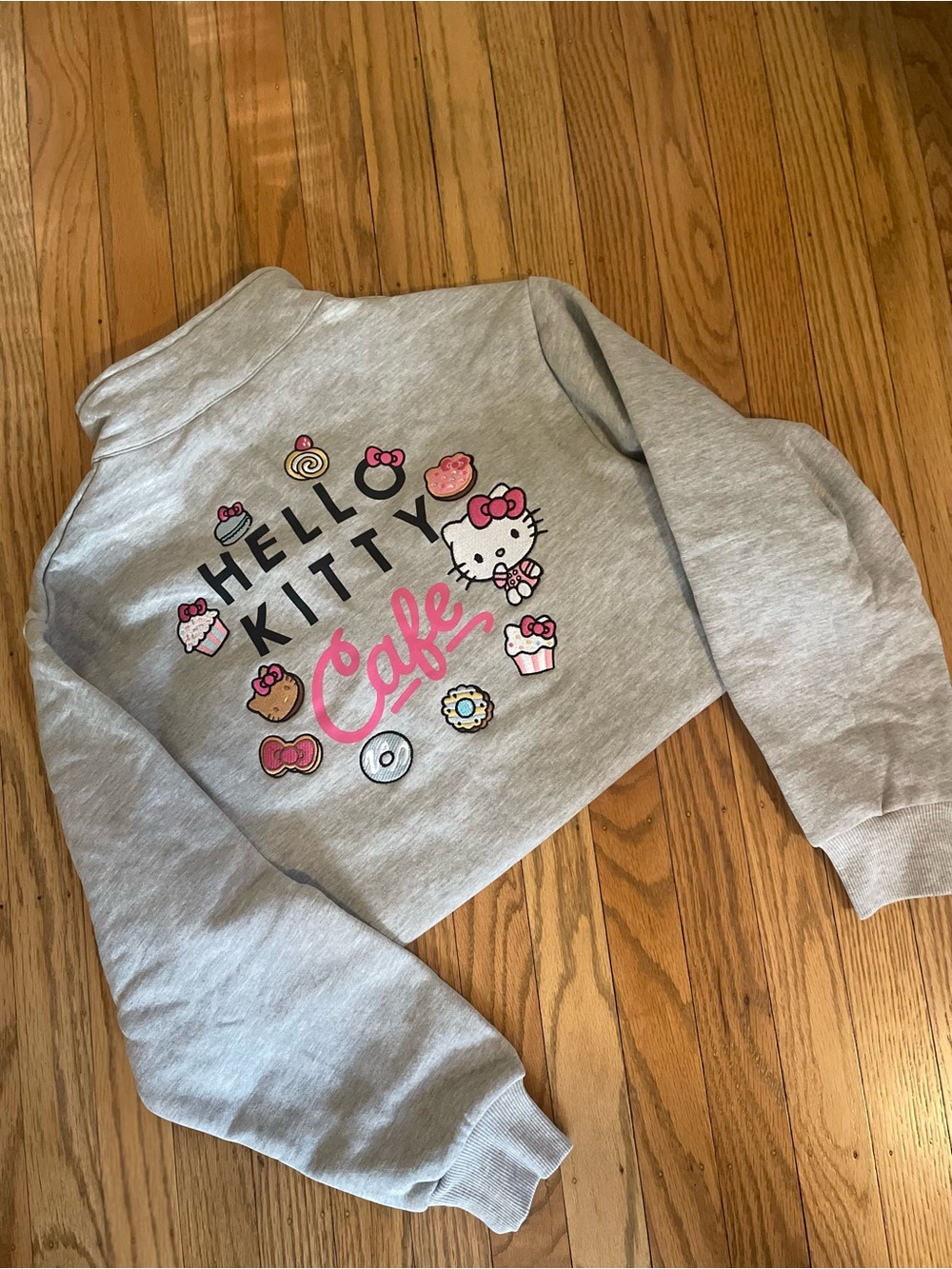 Hello Kitty Café Quarter Zip Sweatshirt exclusive truck limited edition